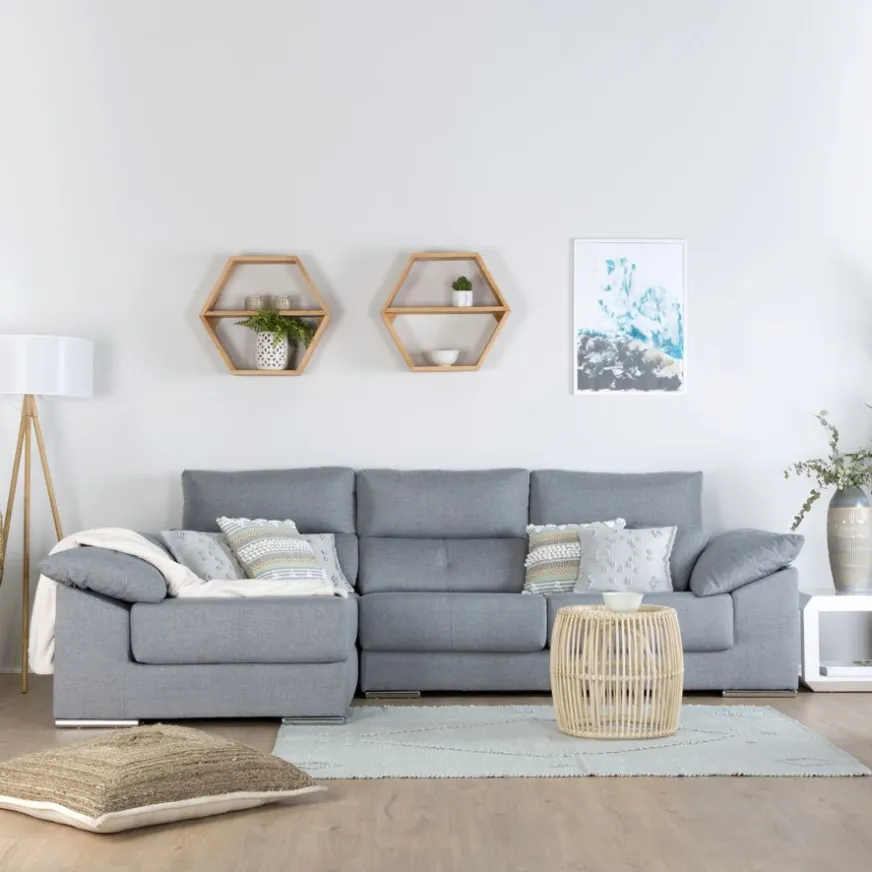 Banak Sofás Con Chaise Longue*Delfos